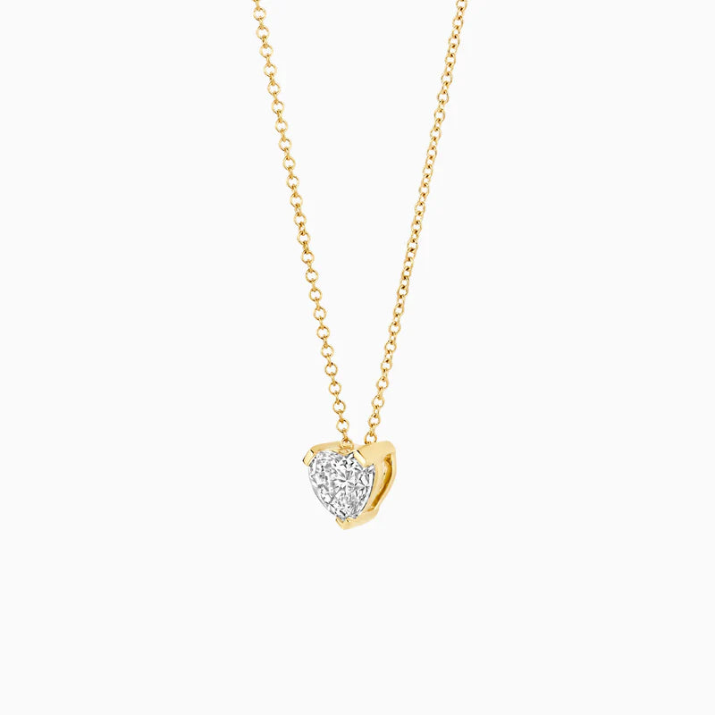 Blush Lab Diamonds Collier LG3011Y - Geelgoud (14k) met Lab grown Diamant