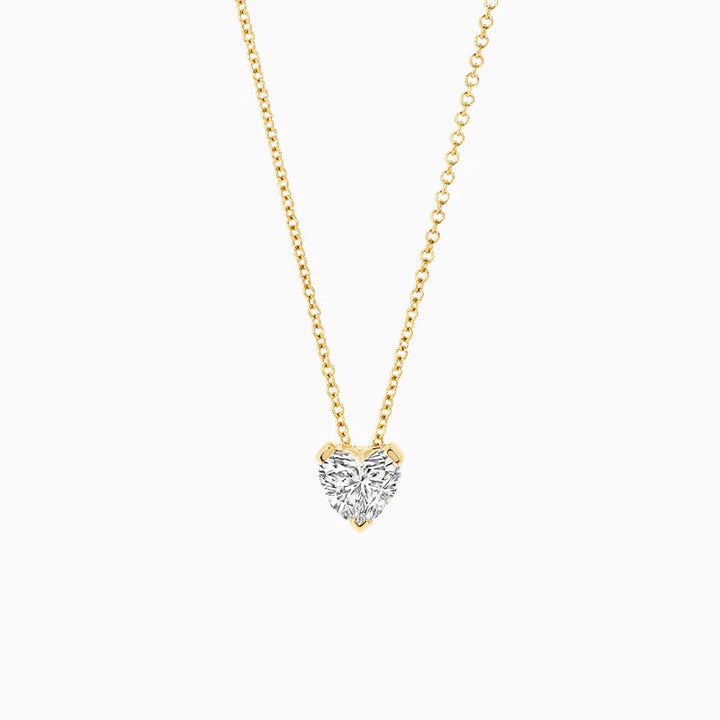 Blush Lab Diamonds Collier LG3011Y - Geelgoud (14k) met Lab grown Diamant