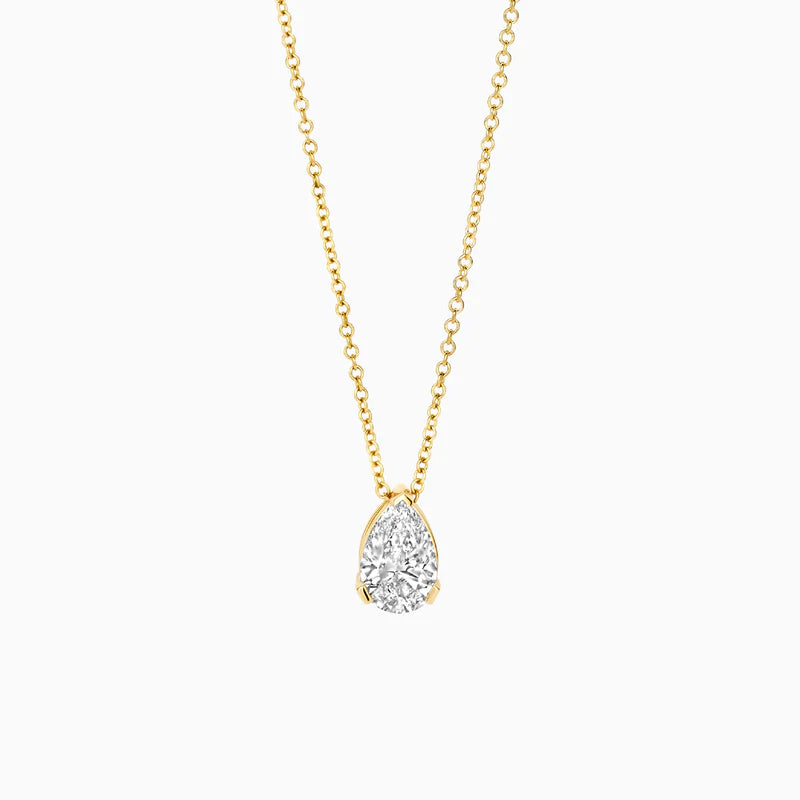 Blush Lab Diamonds Collier LG3012Y - Geelgoud (14k) met Lab grown Diamant