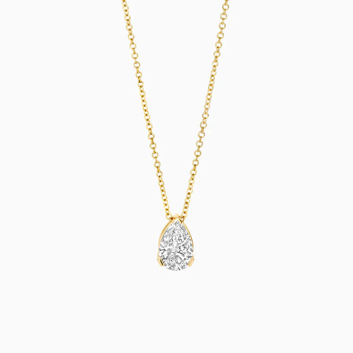 Blush Lab Diamonds Collier LG3012Y - Geelgoud (14k) met Lab grown Diamant