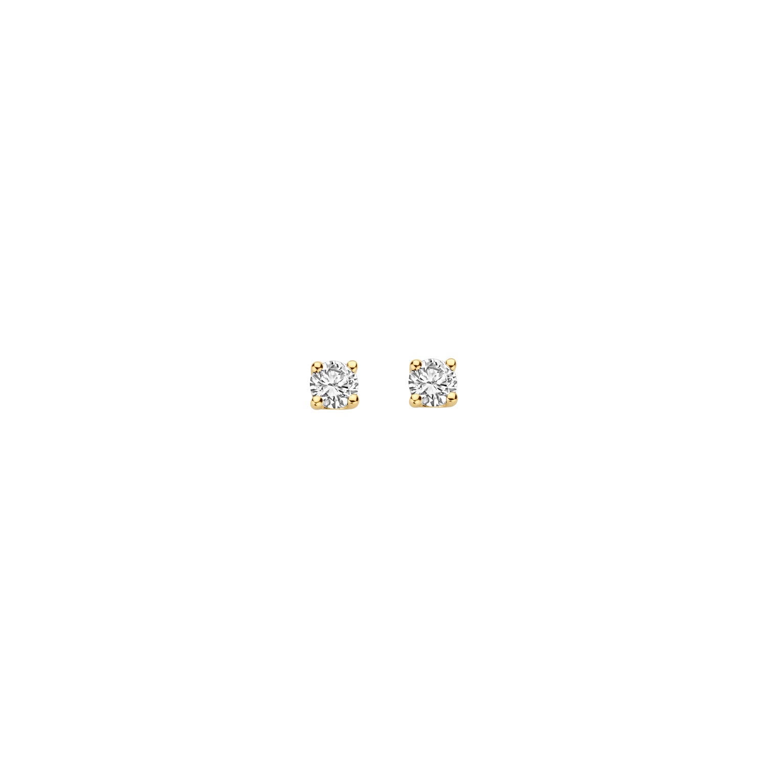 Blush Lab Diamonds Oorknoppen LG7000Y – Geel Goud (14k) met Lab grown Diamant