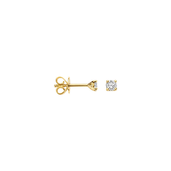 Blush Lab Diamonds Oorknoppen LG7000Y – Geel Goud (14k) met Lab grown Diamant