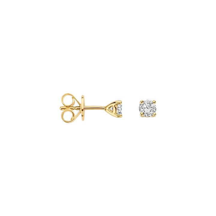 Blush Lab Diamonds Oorknoppen LG7001Y – Geel Goud (14k) met Lab grown Diamant