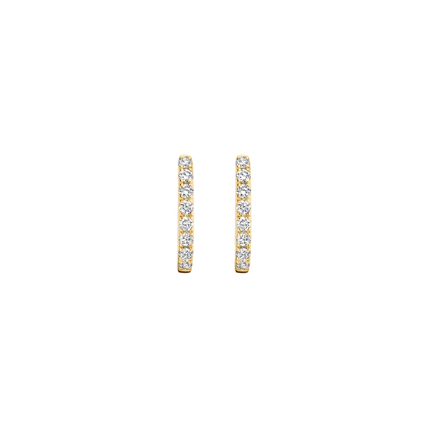 Blush Lab Diamonds Oorringen LG7006Y – Geel Goud (14k) met Lab grown Diamant