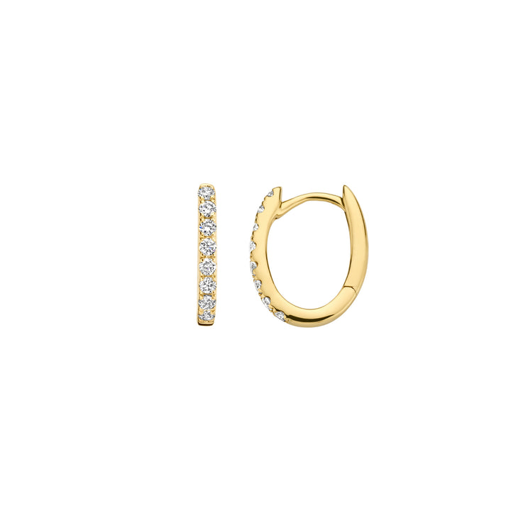 Blush Lab Diamonds Oorringen LG7006Y – Geel Goud (14k) met Lab grown Diamant