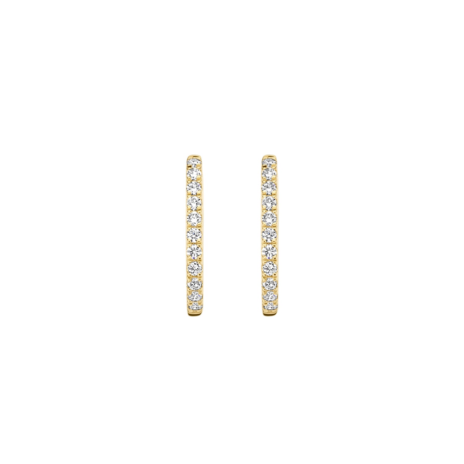 Blush Lab Diamonds Oorringen LG7007Y – Geel Goud (14k) met Lab grown Diamant
