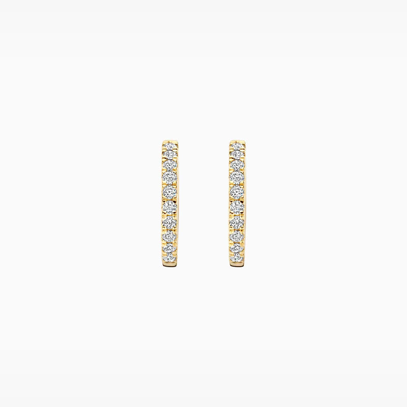 Blush Lab Diamonds Oorringen LG7012Y - Geelgoud (14k) met Lab grown Diamant