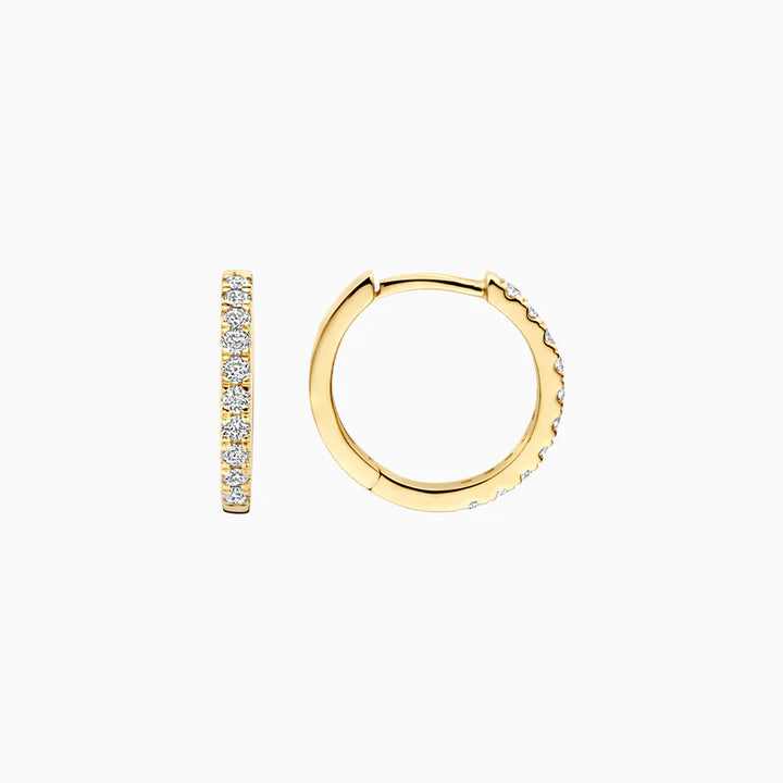 Blush Lab Diamonds Oorringen LG7012Y - Geelgoud (14k) met Lab grown Diamant