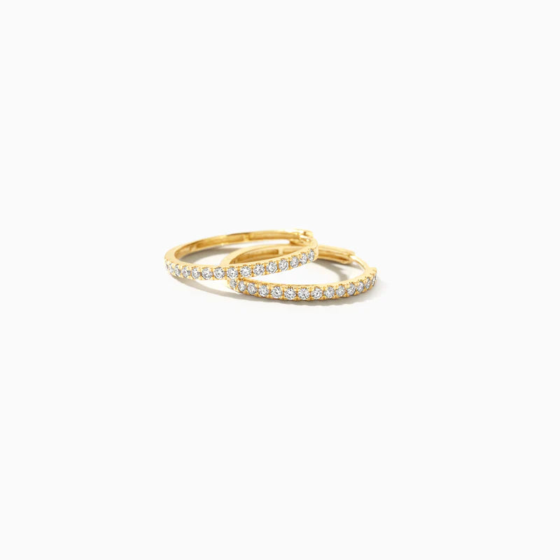 Blush Lab Diamonds Oorringen LG7013Y - Geelgoud (14k) met Lab grown Diamant