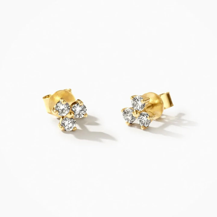 Blush Lab Diamonds Oorknoppen LG7017Y - Geelgoud (14k) met Lab grown Diamant