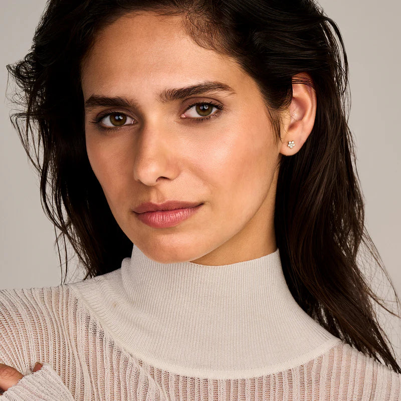 Blush Lab Diamonds Oorknoppen LG7018Y - Geelgoud (14k) met Lab grown Diamant