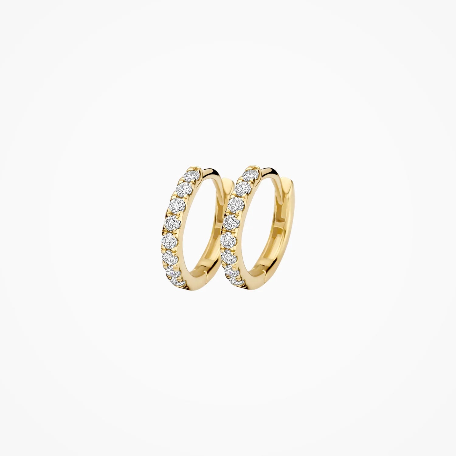 Blush Lab Diamonds Oorringen LG7029Y - Geelgoud (14k)