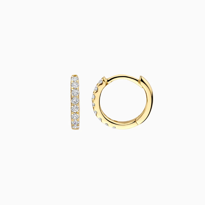 Blush Lab Diamonds Oorringen LG7029Y - Geelgoud (14k)
