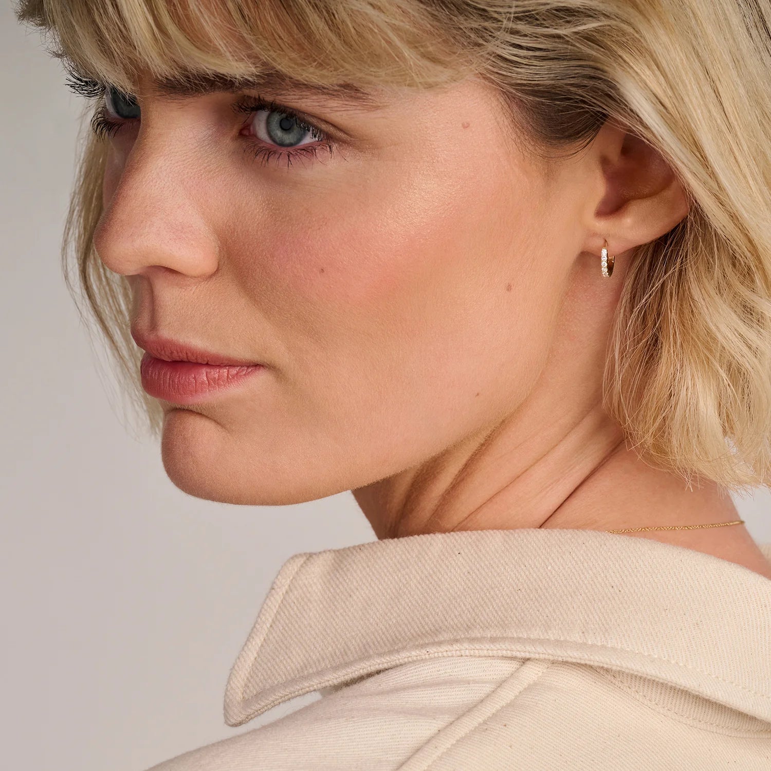 Blush Lab Diamonds Oorringen LG7029Y - Geelgoud (14k)