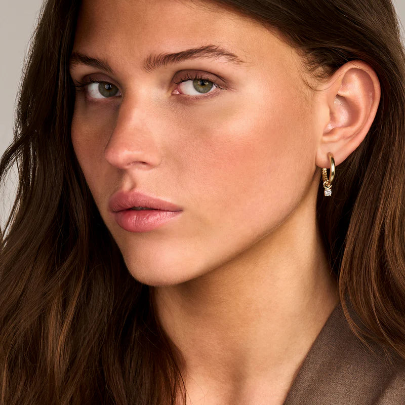 Blush Lab Diamonds Oorhangers LG9000Y - Geelgoud (14k) met Lab grown Diamant