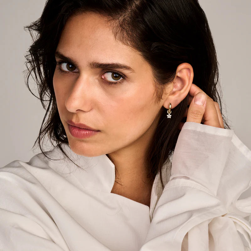 Blush Lab Diamonds Oorhangers LG9005Y - Geelgoud (14k) met Lab grown Diamant