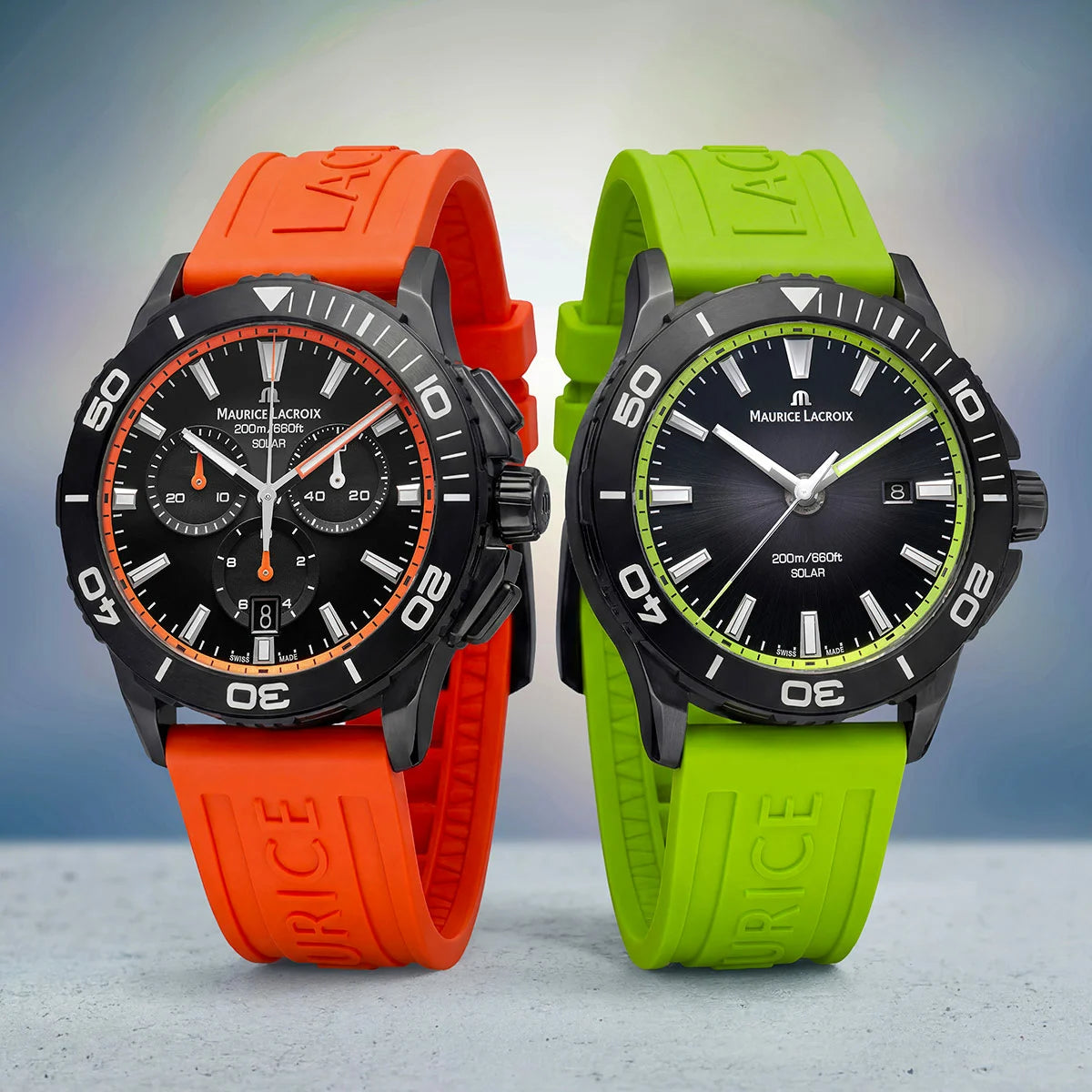 MAURICE LACROIX PONTOS S SOLAR PT1008-DLB00-330-5