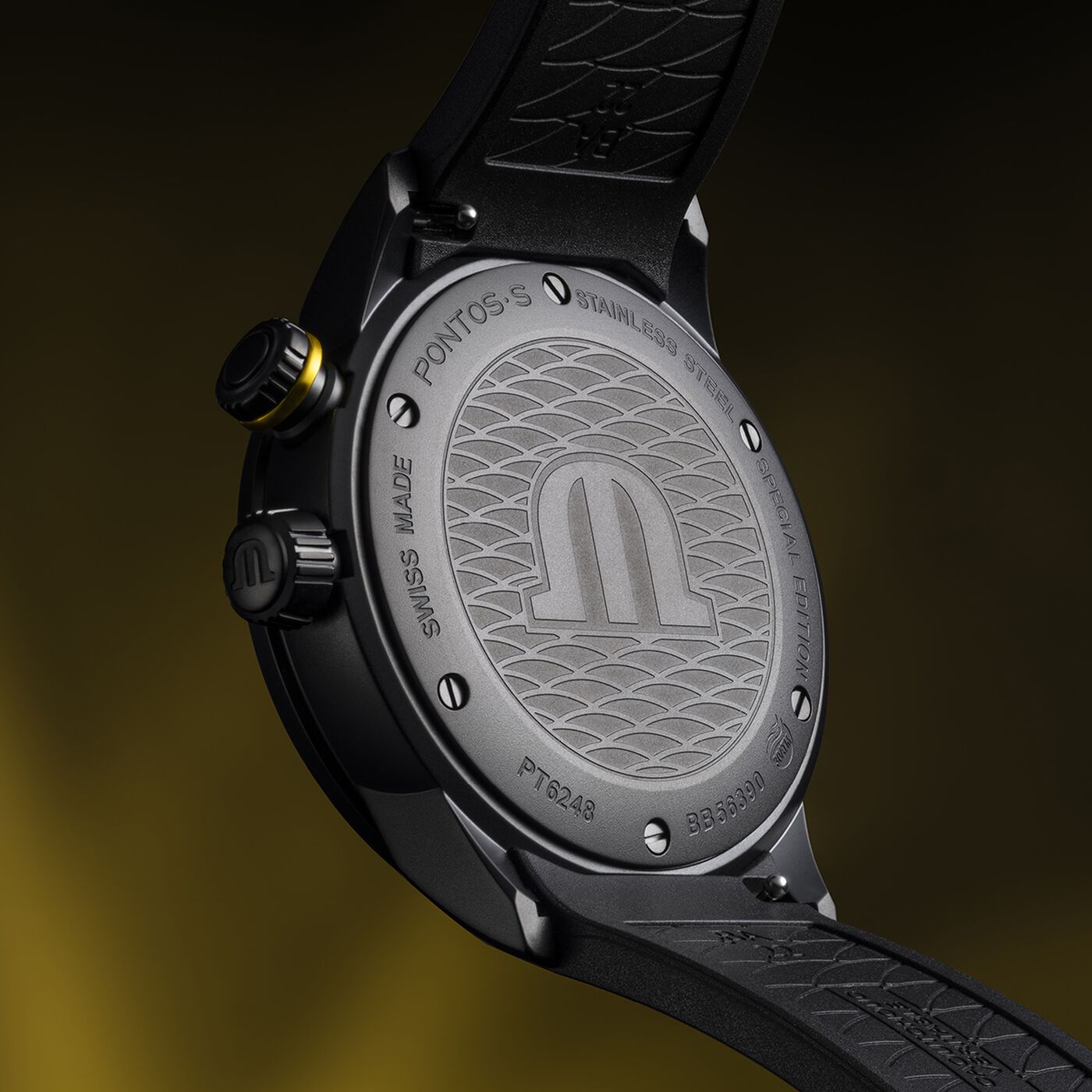 MAURICE LACROIX PONTOS S DIVER DATE SET 42MM PT6248-DLB00-330-2