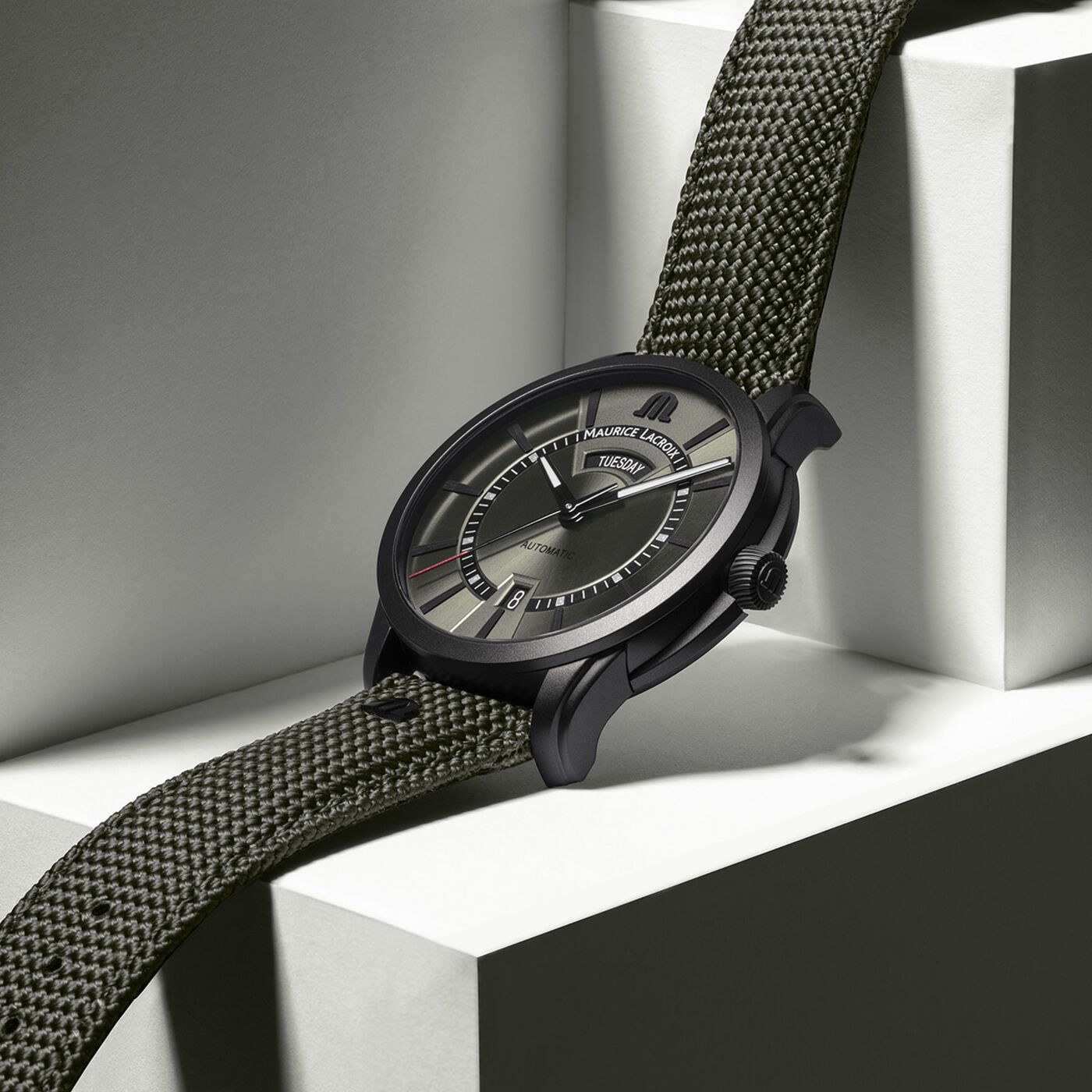 MAURICE LACROIX PONTOS DAY DATE PT6358-DLB04-630-5