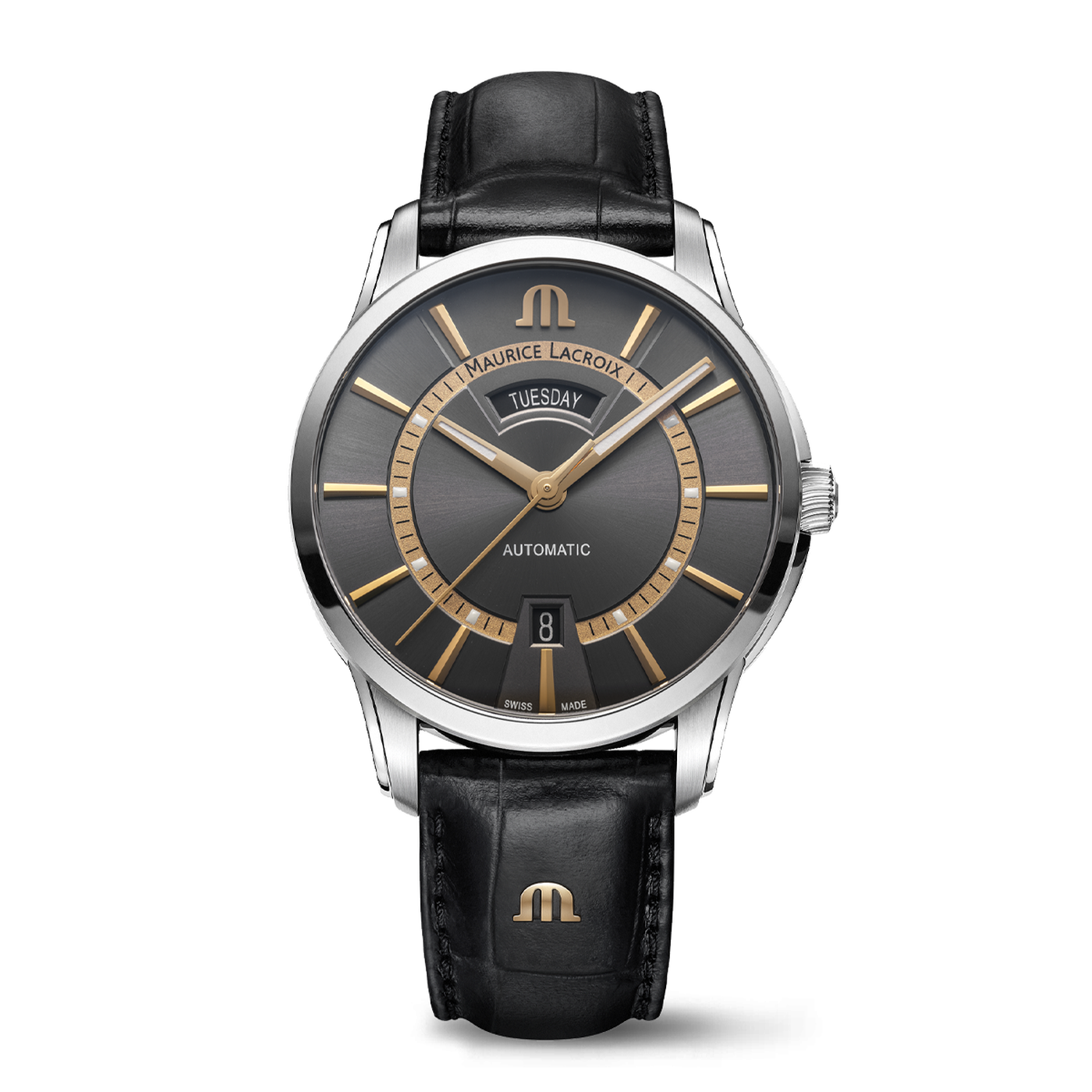 MAURICE LACROIX PONTOS DAY DATE PT6358-SS001-333-2