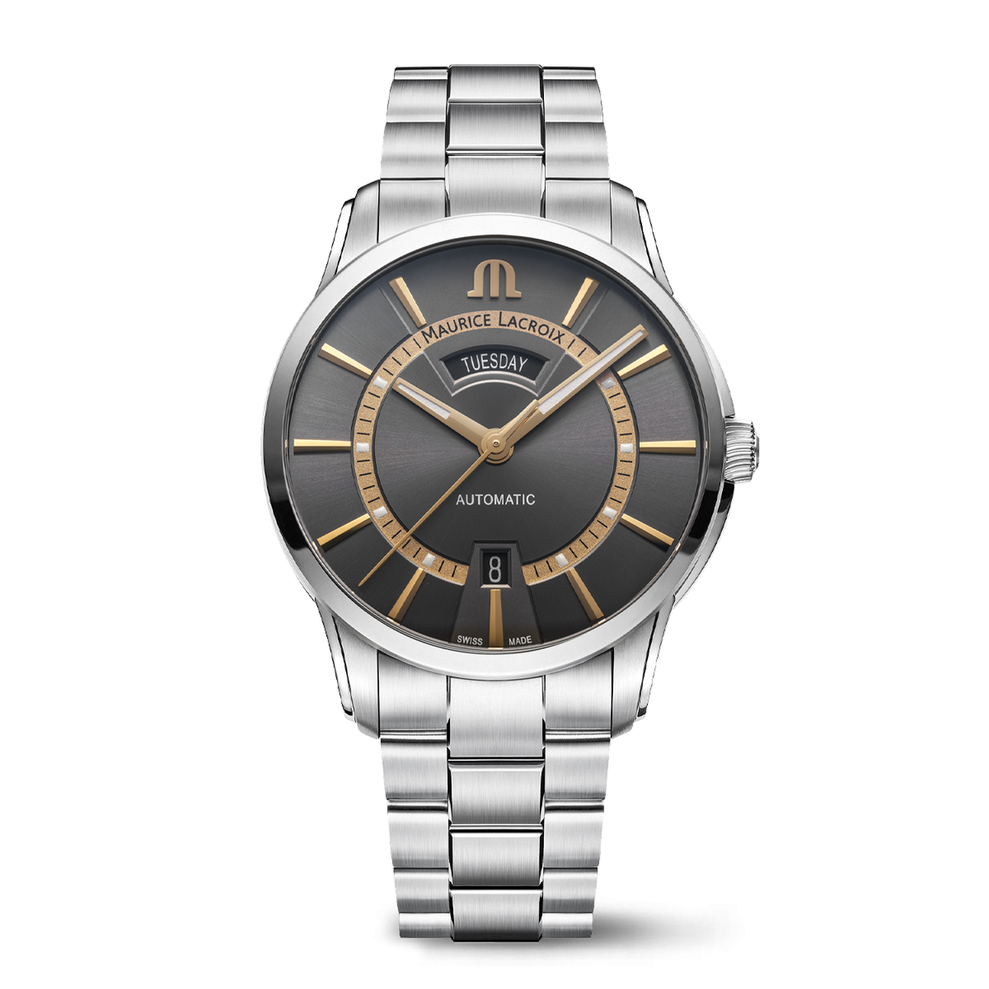 MAURICE LACROIX PONTOS DAY DATE PT6358-SS002-333-1