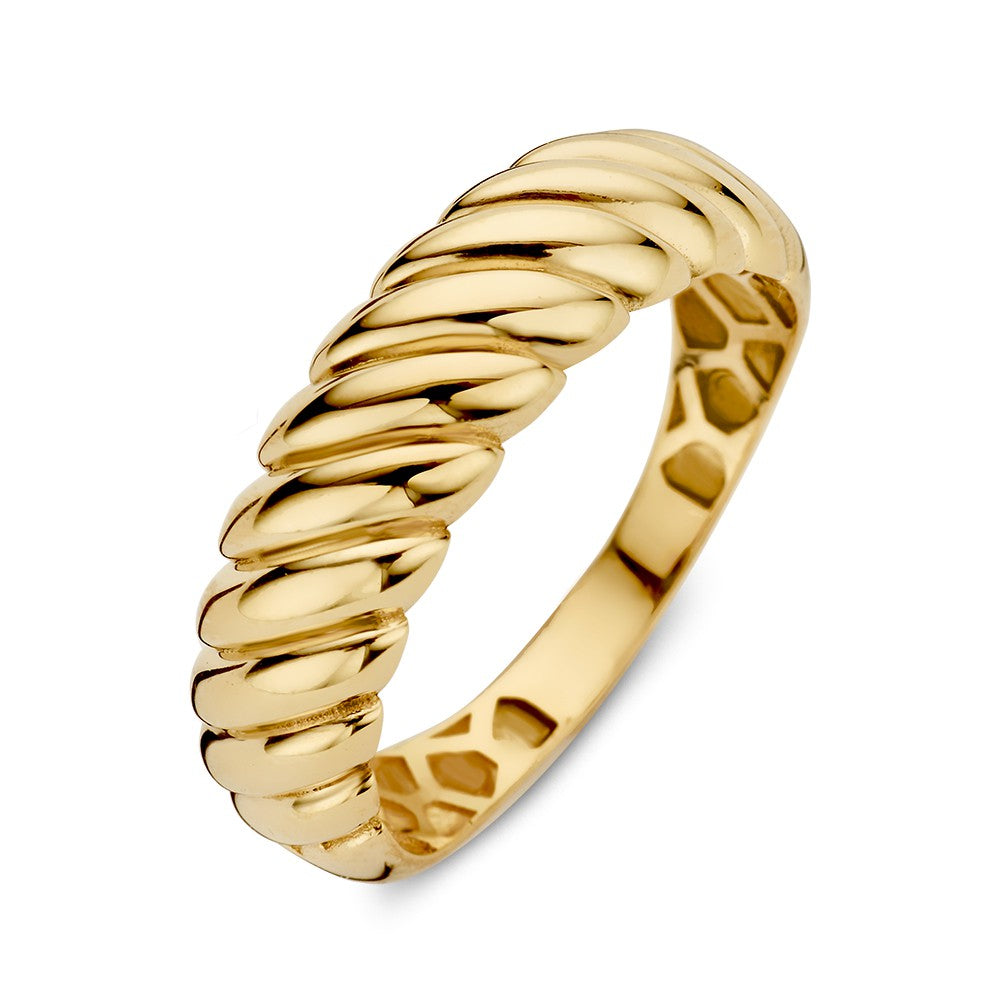 Ring geelgoud gedraaid - VSJ0009