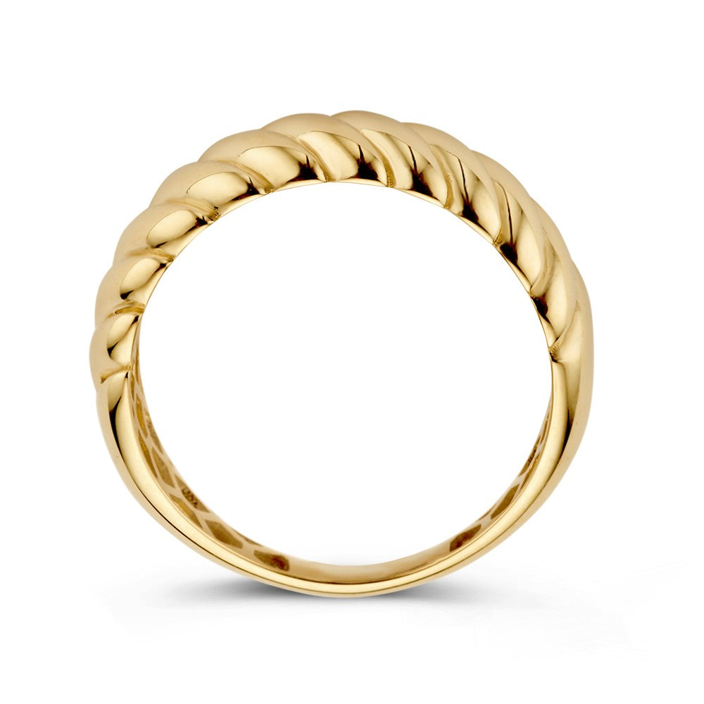 Ring geelgoud gedraaid - VSJ0009