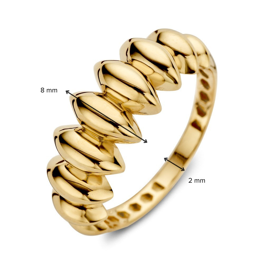 Ring geelgoud - VSJ0011