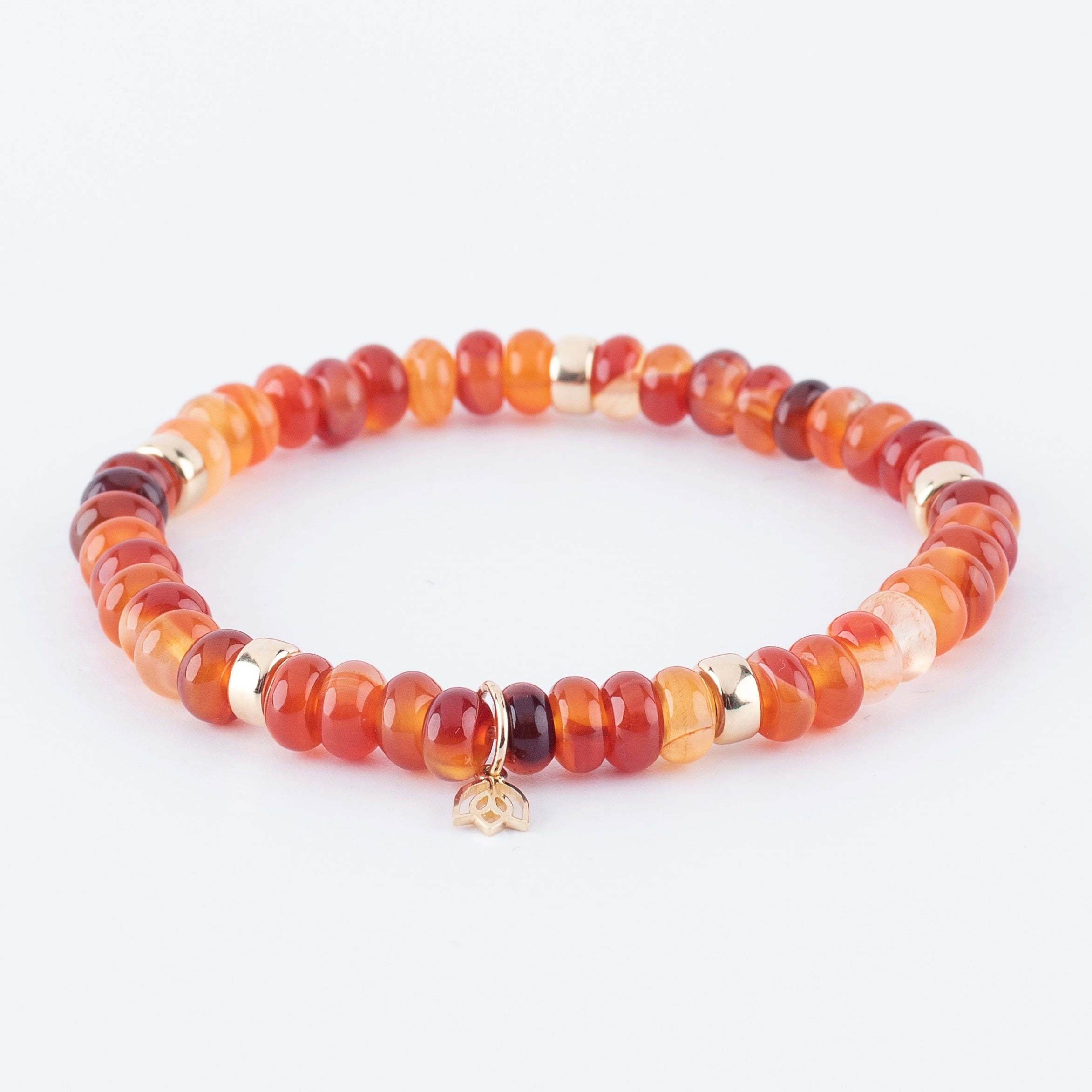 Y&G edelstenen armband | Carneool