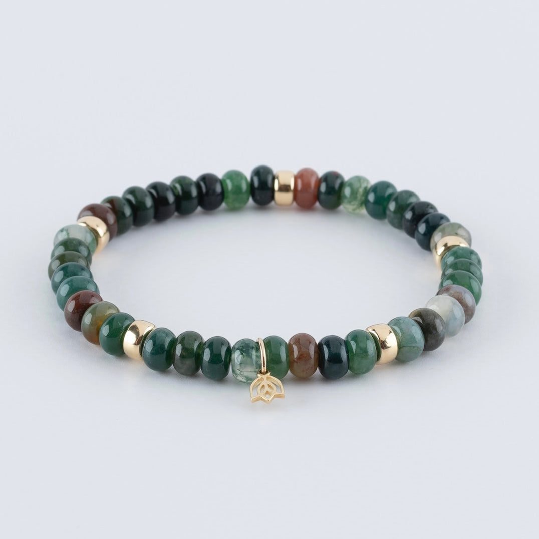 Y&G edelstenen armband | Mosagaat