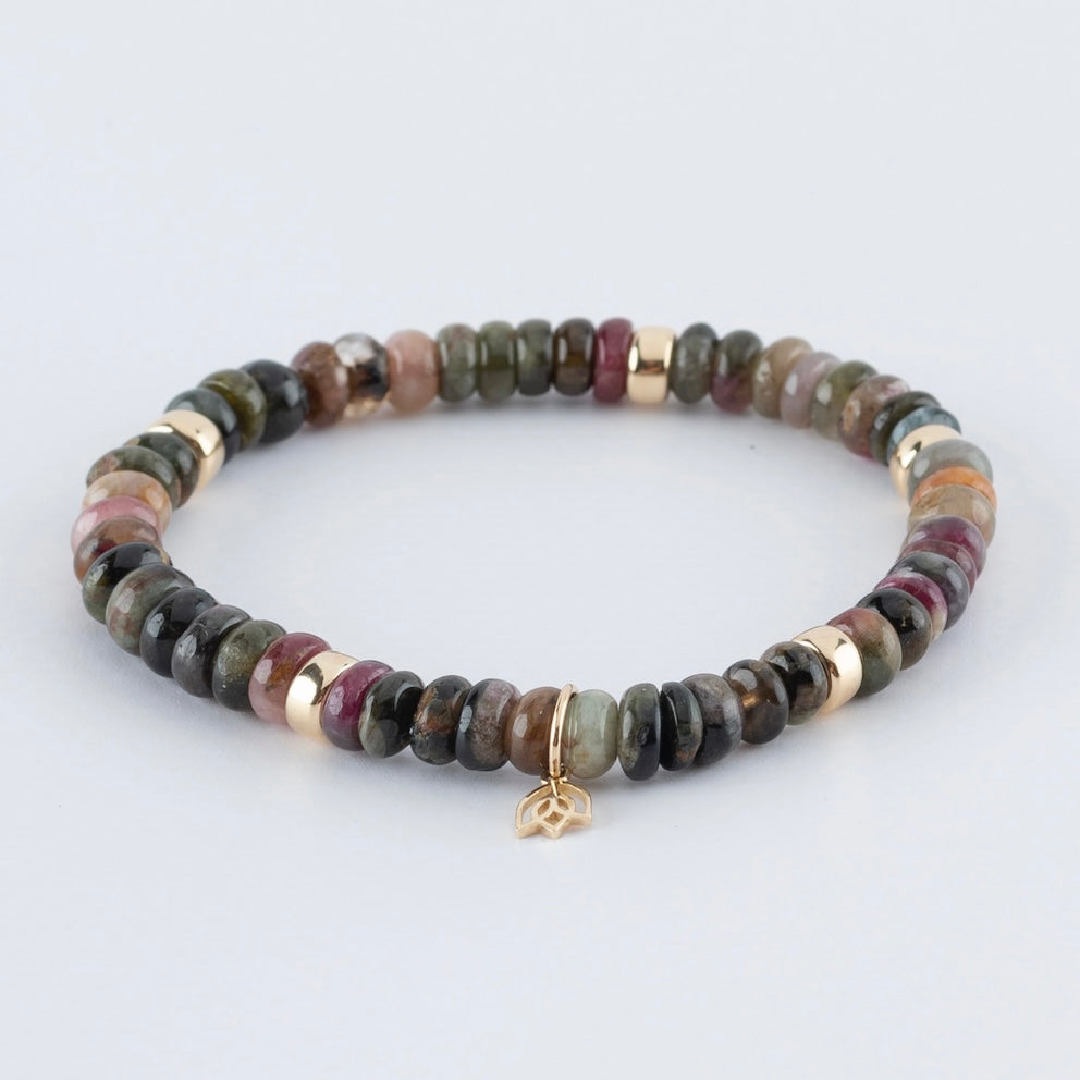 Y&G edelstenen armband | Toermalijn