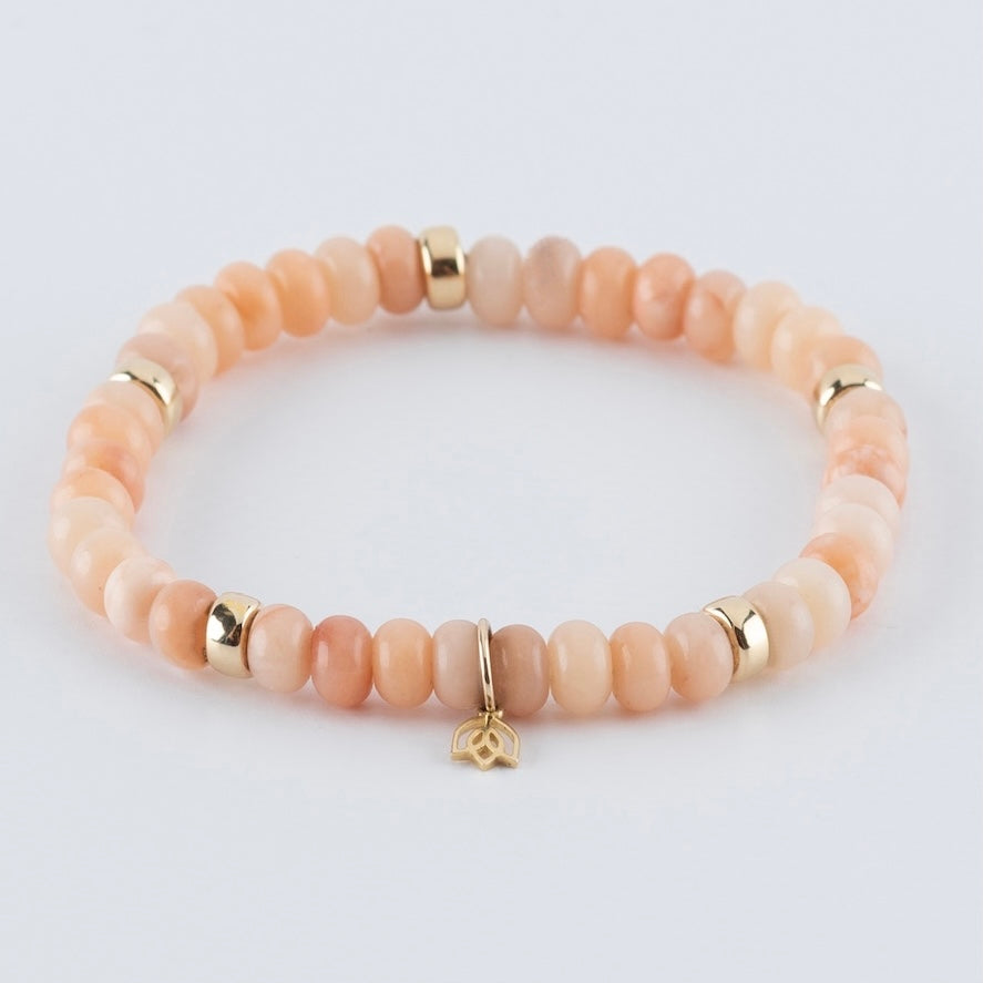 Y&G edelstenen armband | Roze Aventurijn