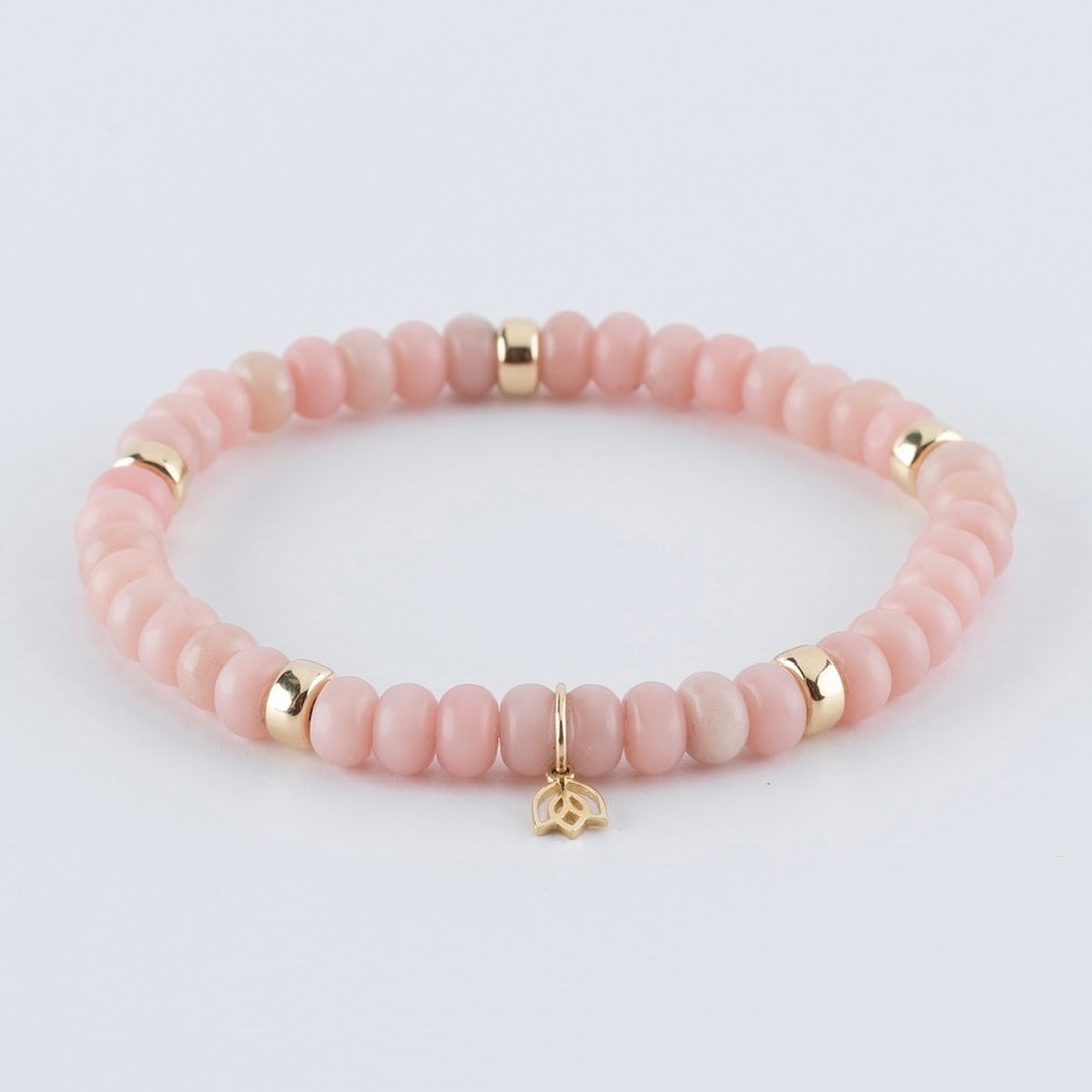 Y&G edelstenen armband | Rhodochrosiet