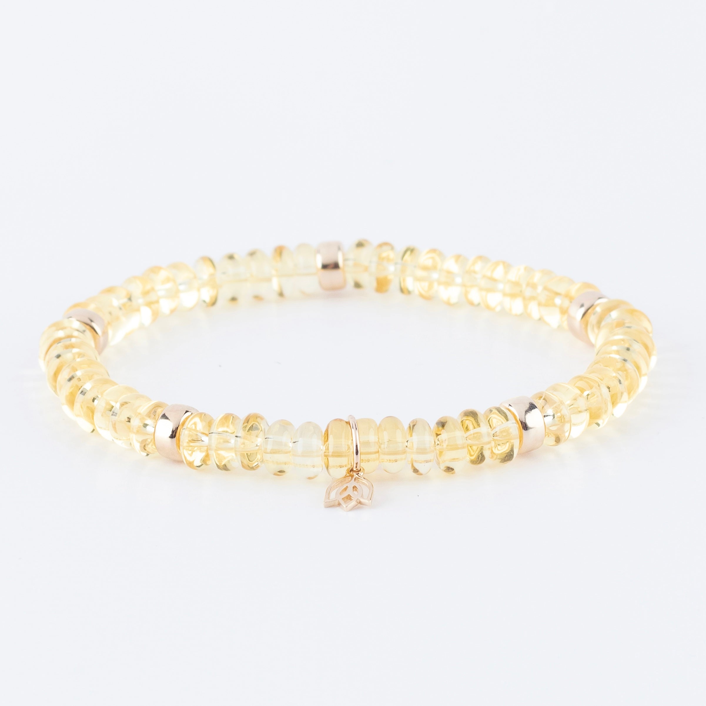 Y&G edelstenen armband | Citrien Kwarts