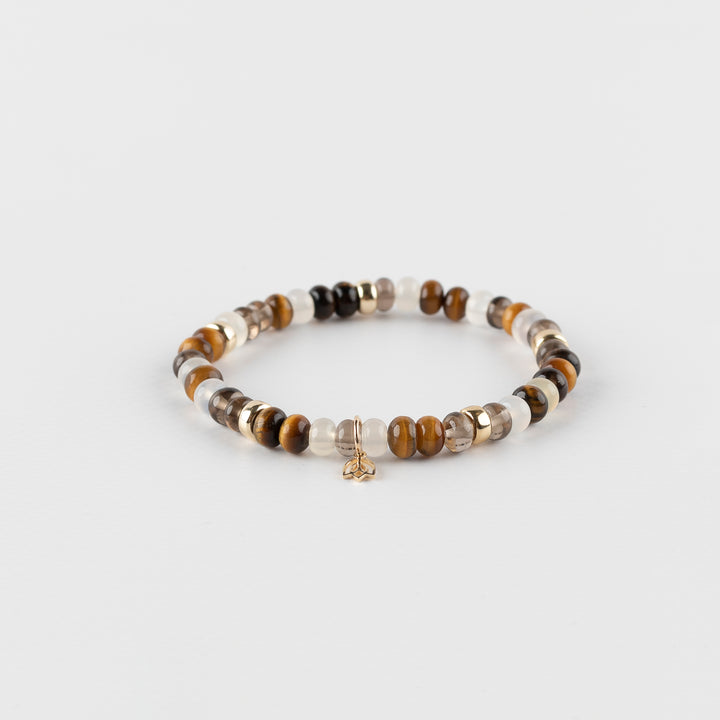 Y&G edelstenen armband | Eye of the Tiger
