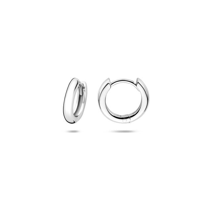 Zilveren klapoorringen| 10,5x2mm