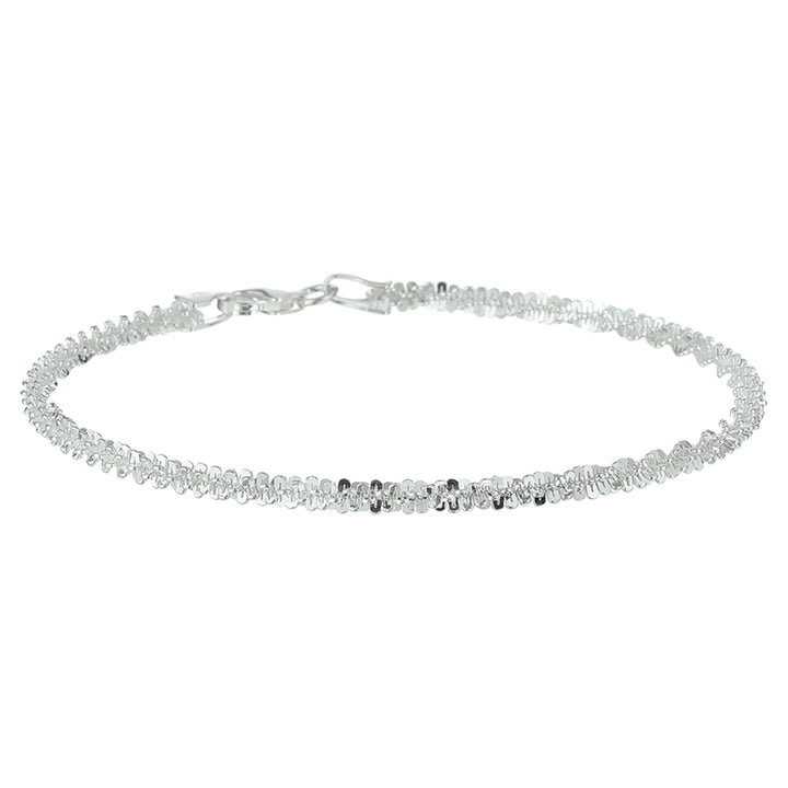 Zilveren armband fantasie 3mm | 19cm