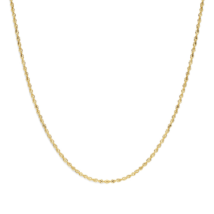 Silgold collier gedraaid 3,2mm | 45cm