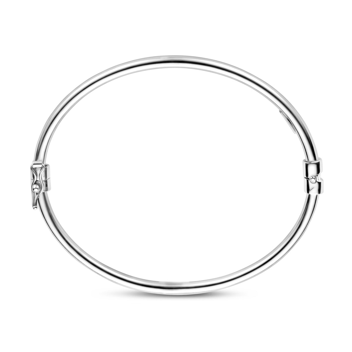 Zilveren bangle 3mm | 60mm