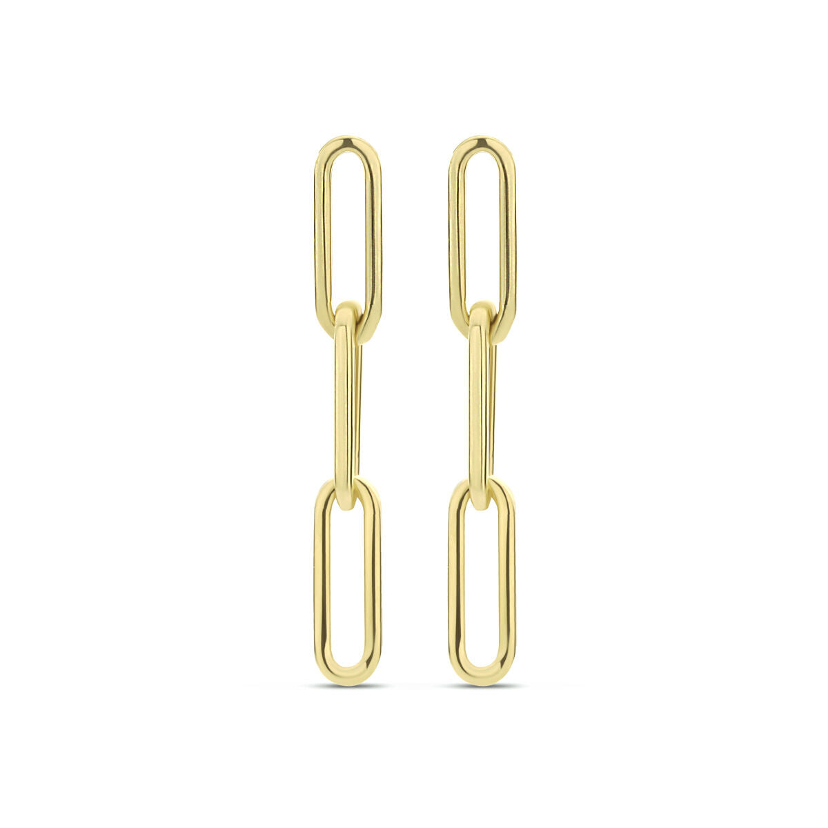 14krt geelgouden oorknoppen