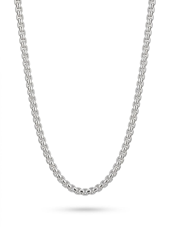 Zilveren collier venentiaans bol 6mm | 45 cm