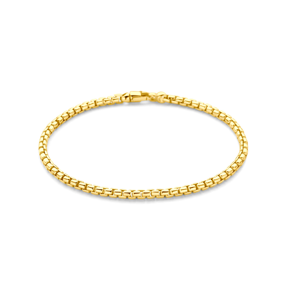 Silgold armband 3mm | 19cm