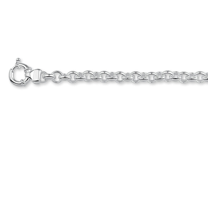 Zilveren armband jasseron 8,5mm | 19 cm