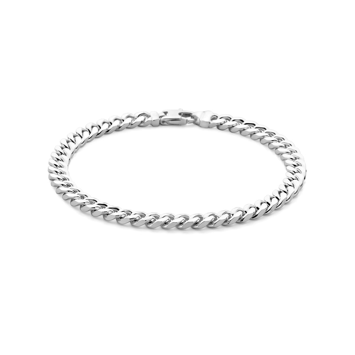 Zilveren armband gourmette 6.0mm | 20cm