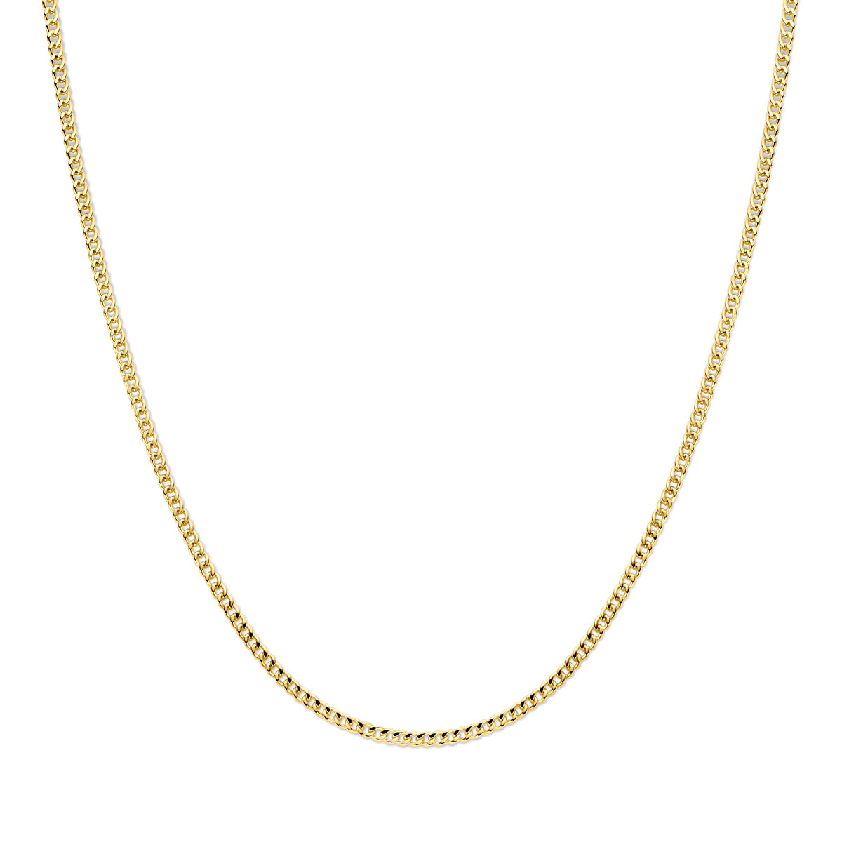 Silgold collier gourmette 3,7mm | 60cm