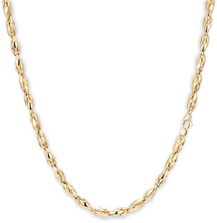 Monzario | 14krt geelgouden collier 5.5mm | 45cm