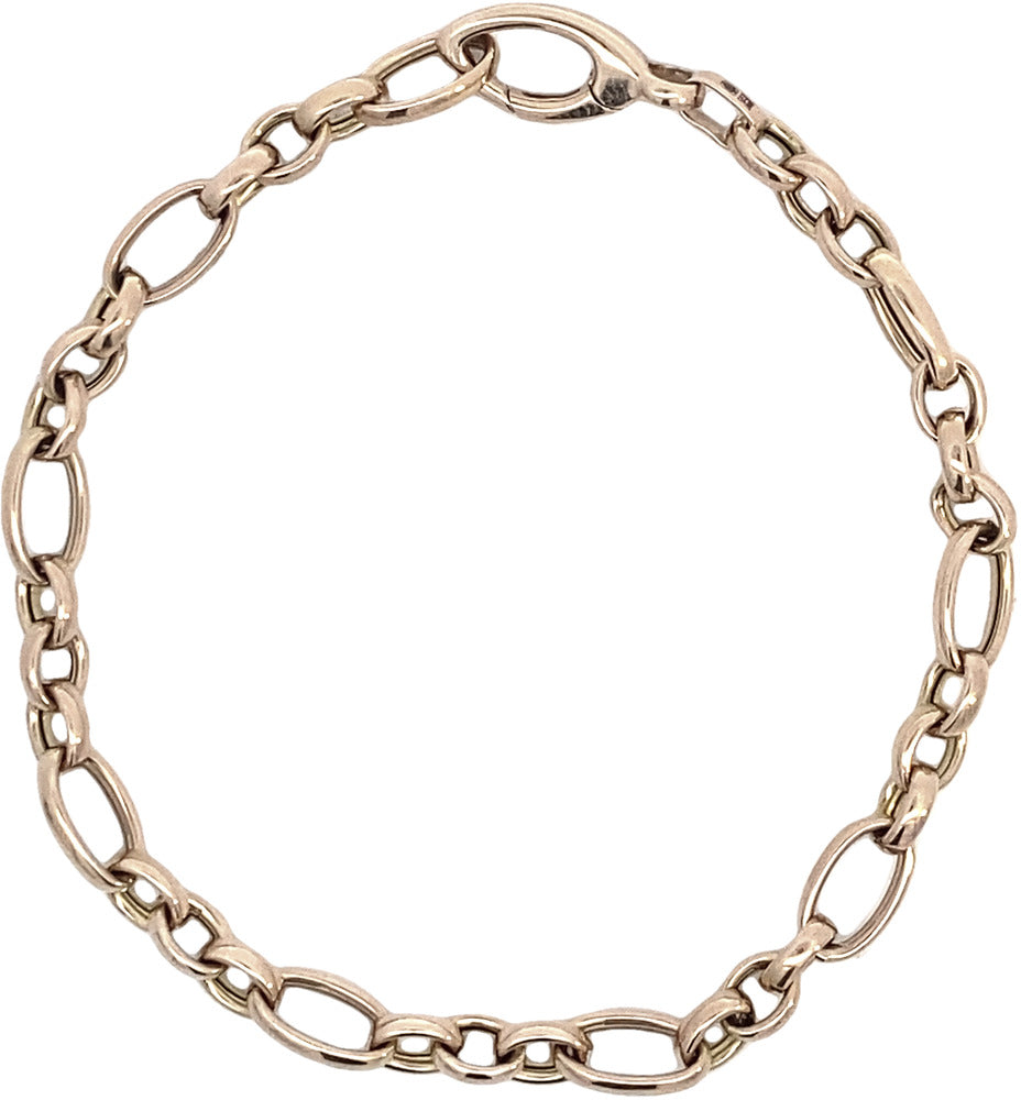 Monzario - 14krt geelgouden armband 1458-A | 19cm - 5.4mm