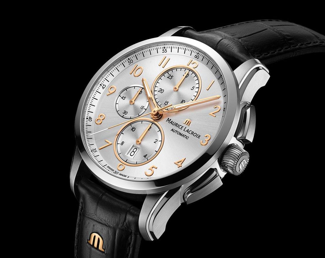 MAURICE LACROIX PONTOS CHRONOGRAPH PT6388-SS001-220-2