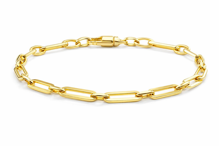 Monzario - 14krt geelgouden armband CFE 5.0mm | 19,5cm