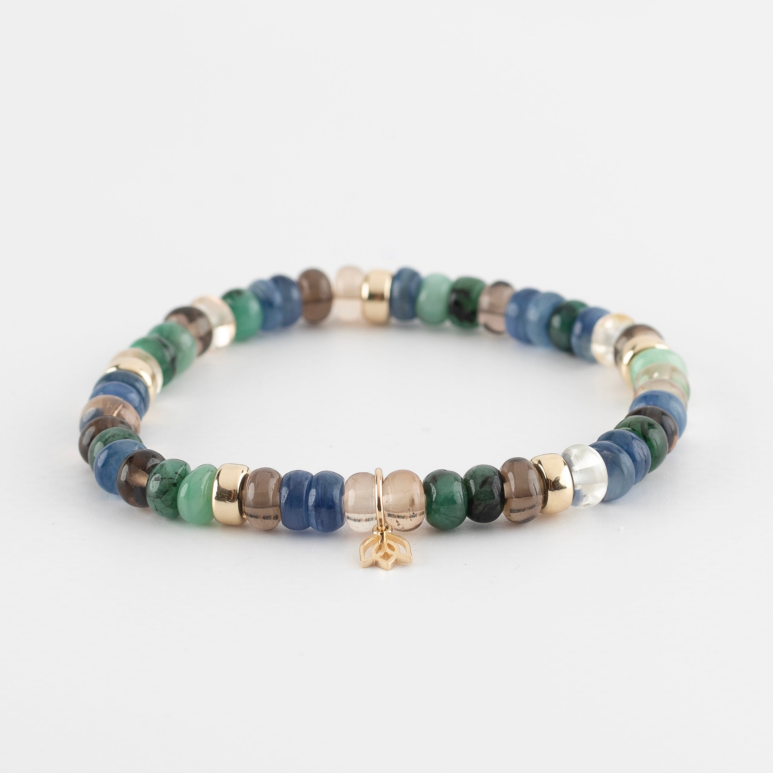 Y&G edelstenen armband | Kyanite